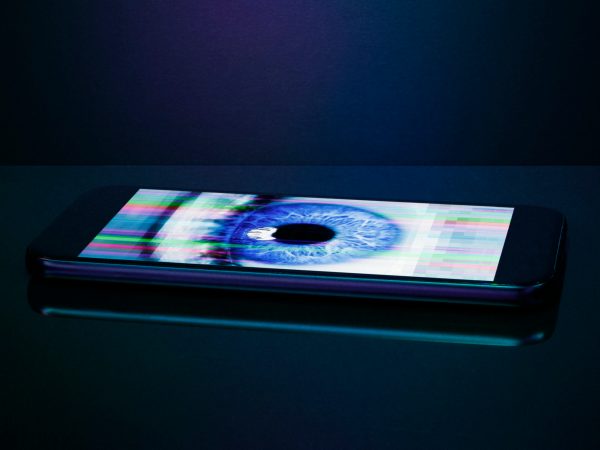 phone with eye